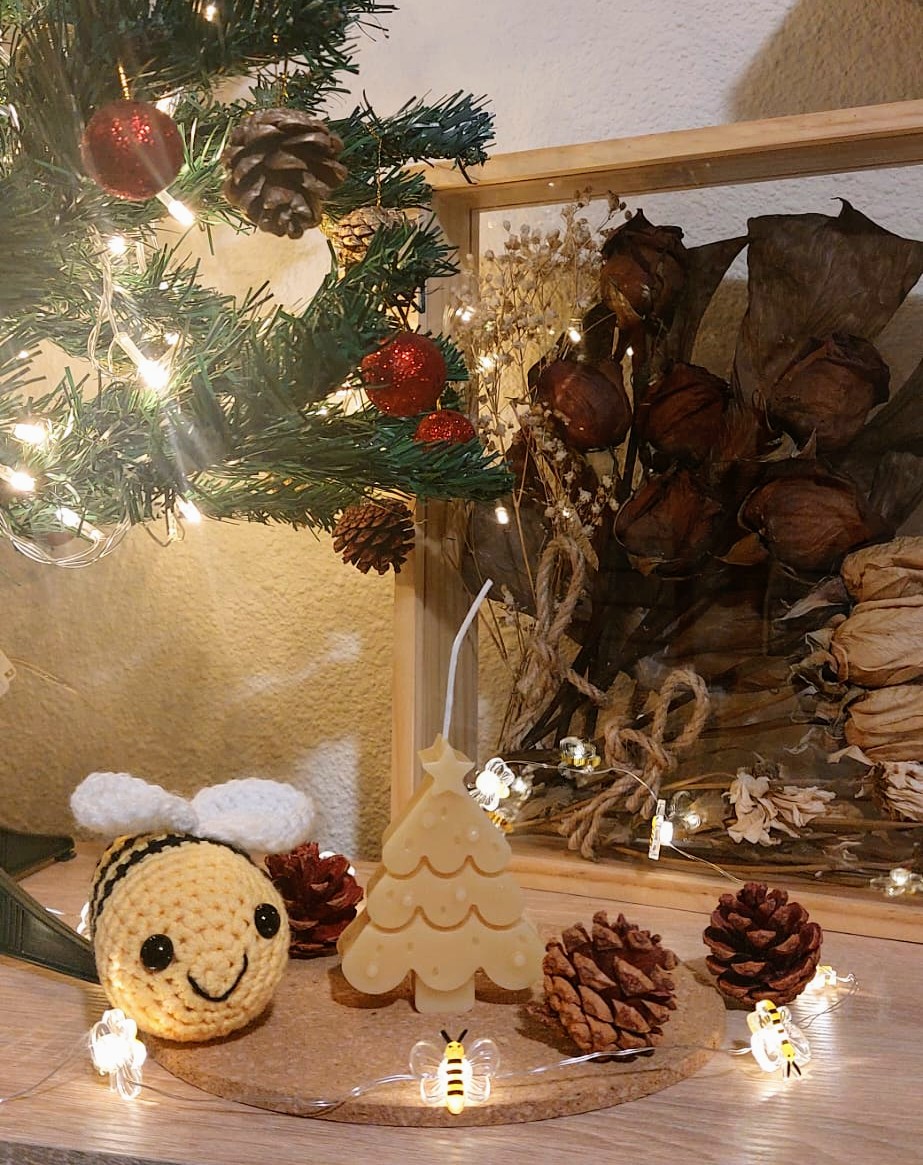 Arbol navidad decorado 70g 4E